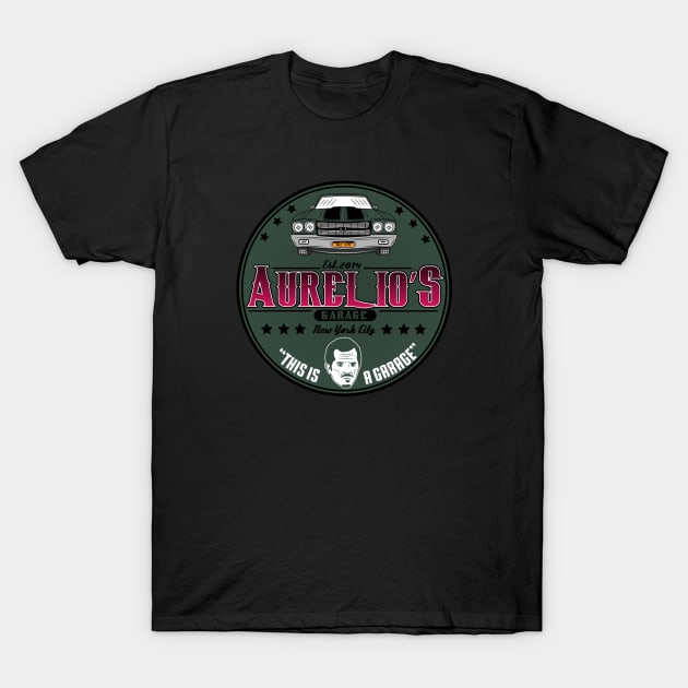 Aurelio's Garage T-Shirt by carloj1956